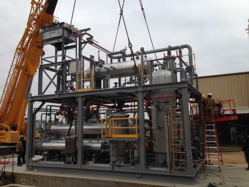 glycol regeneration for gas