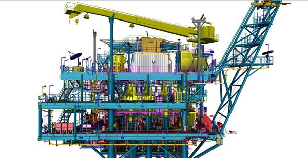 BP Angelin Topsides Platform