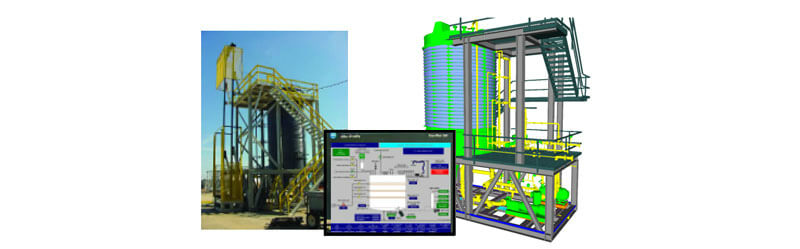 On-Demand In-Line Chemical Blending and Supply System