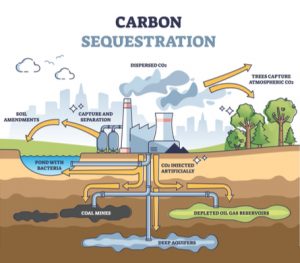 carbon sequestration diagram ccus